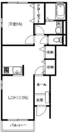 ロックガーデンの物件間取画像